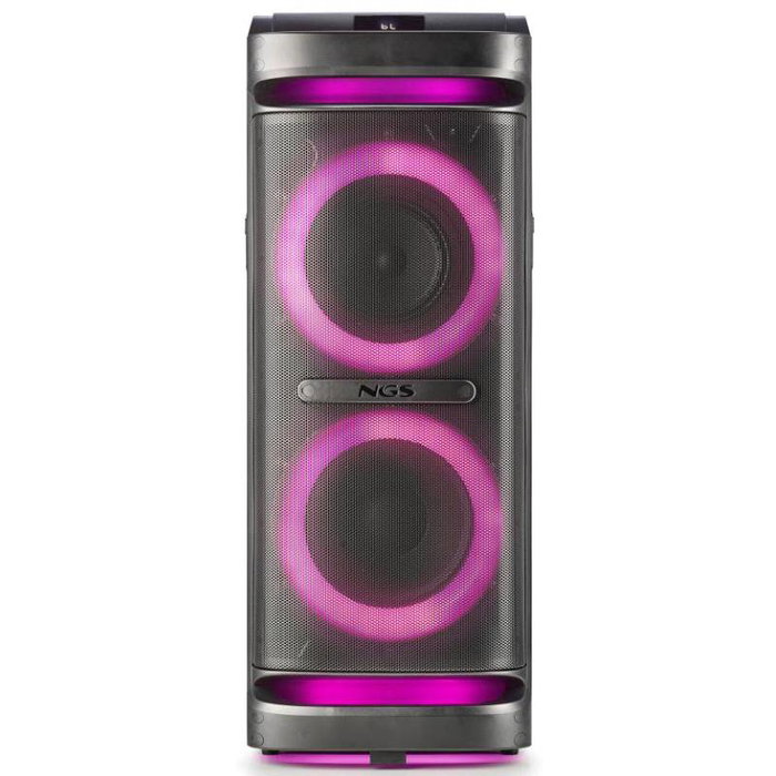 NGS Wild Space 2 Altavoz DJ Portátil Bluetooth 5.3 400W RMS Negro